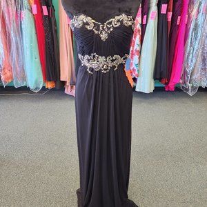 Josh & Jazz E60053 Black Size 4 Prom Dress/Formal Gown